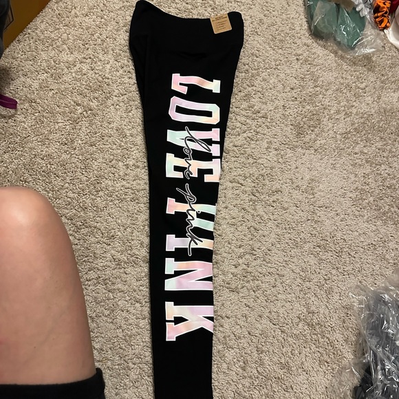 Vs pink high waist full length leggings - Picture 2 of 3